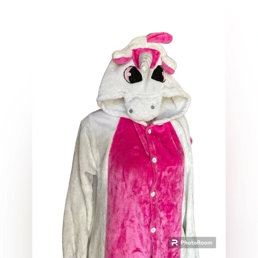 Plush unicorn onesie/costume